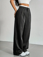 Waveline Pinstripe Trouser