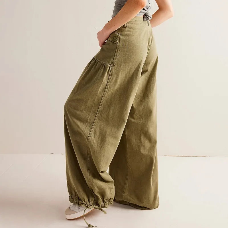 Santi Denim Harem Jogger