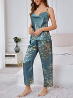 Fleur Satin Lounge Set