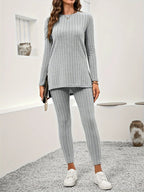 Alpine Ribbed Knit Set