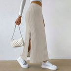 Verona Textured Maxi Skirt