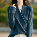 Vivienne Cashmere Wrap Sweater