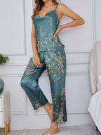 Fleur Satin Lounge Set