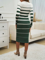Horizon Stripe Bodycon Dress