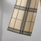 Palazzo Plaid Trouser