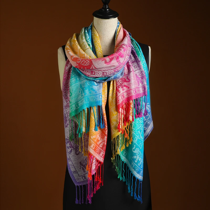 Hearthloom Fringe Shawl