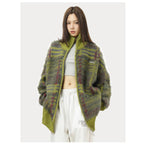 Artemis Fuzzy Knit Cardigan