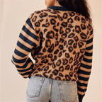 Rebel Leopard Knit Cardigan