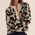 Rebel Leopard Knit Cardigan