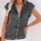 Delphine Denim Vest