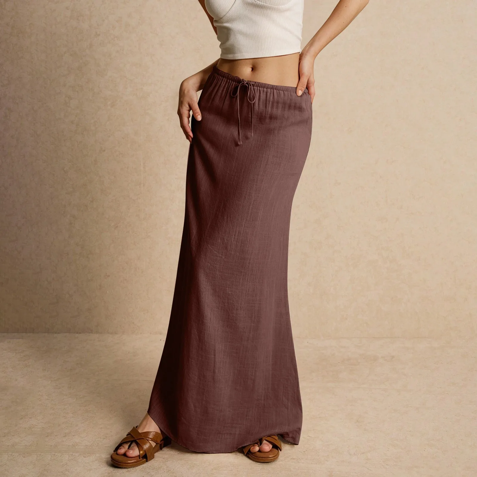 Muse Maxi Drape Skirt
