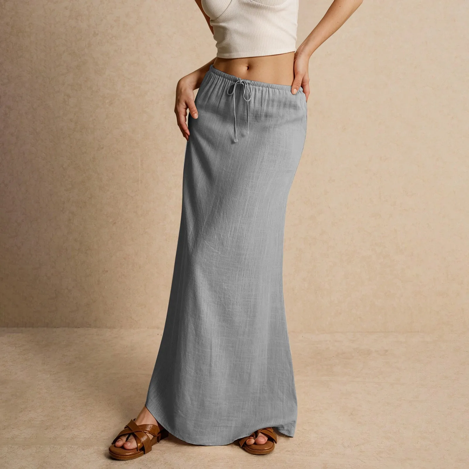 Muse Maxi Drape Skirt