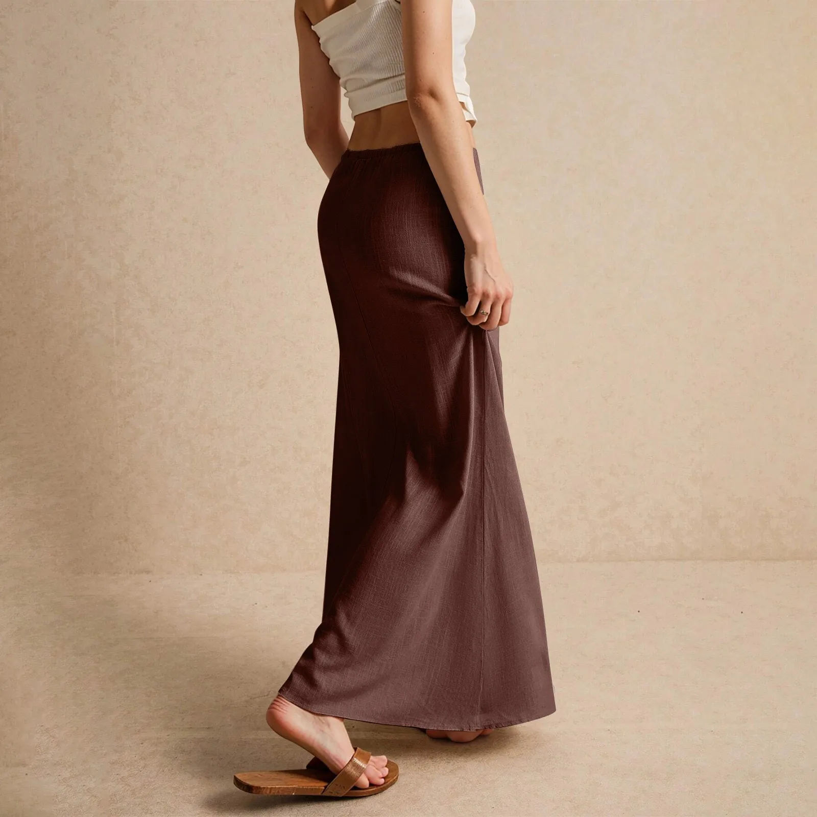 Muse Maxi Drape Skirt