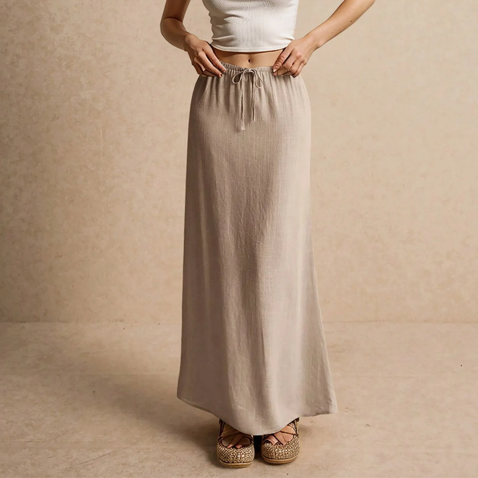 Muse Maxi Drape Skirt