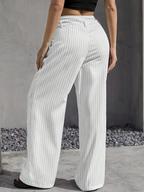 Waveline Pinstripe Trouser