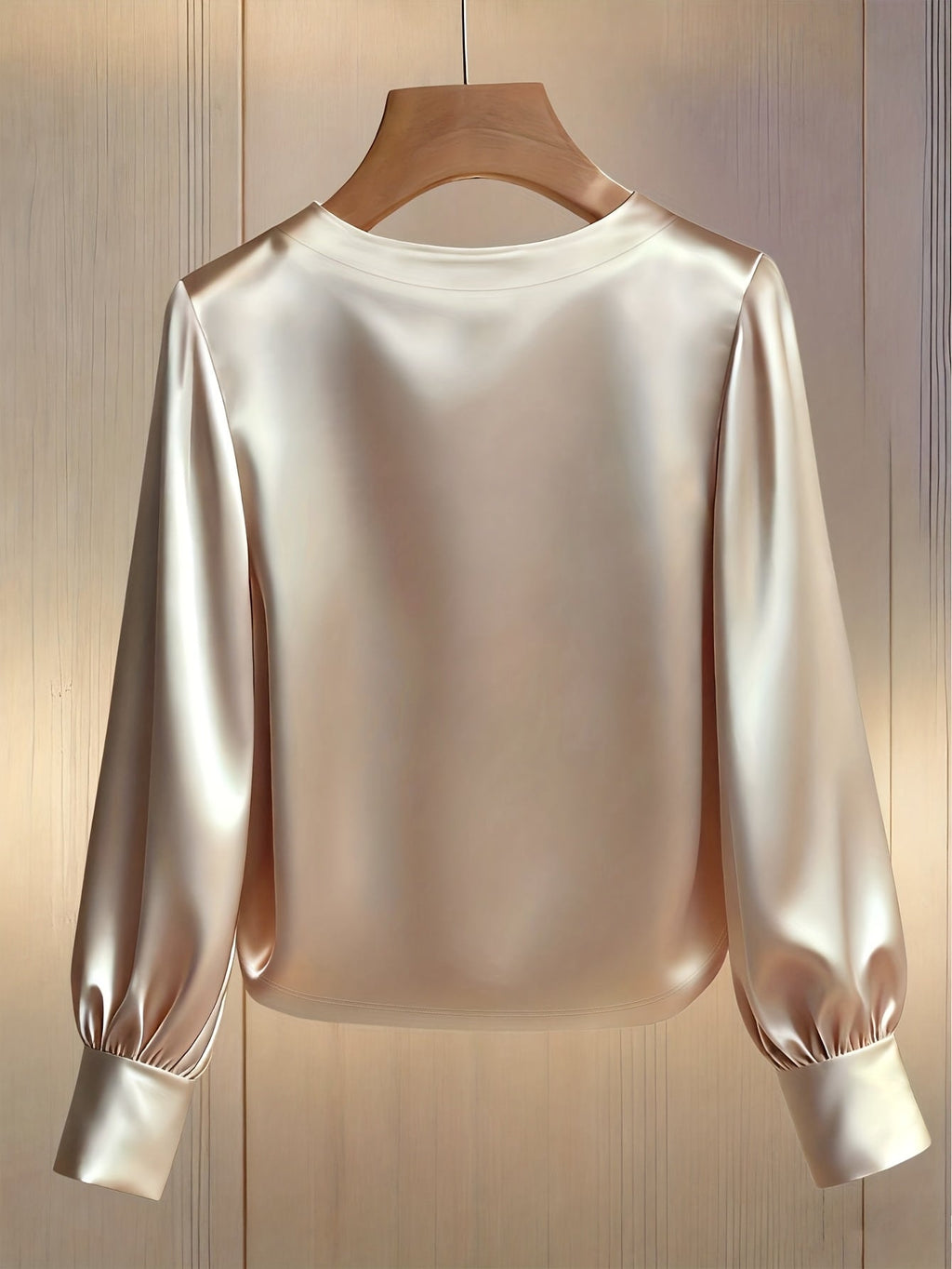 Cassia Pearl Satin Blouse
